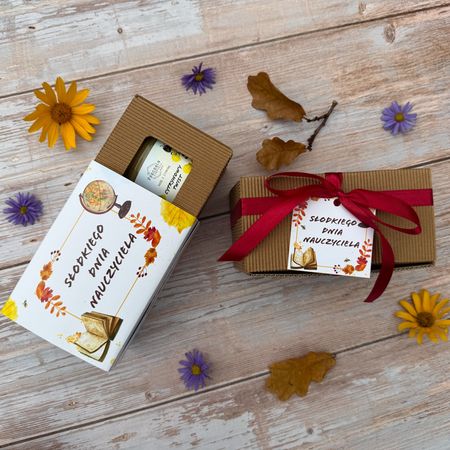 Zestaw 2 miodów tradycyjnych na Dzień Nauczyciela
