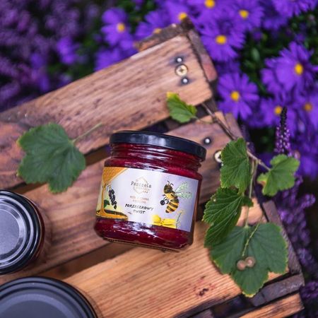 Miód z porzeczką 