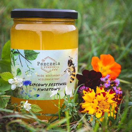 Miód wielokwiatowy „Lipcowy Festiwal Kwiatowy”