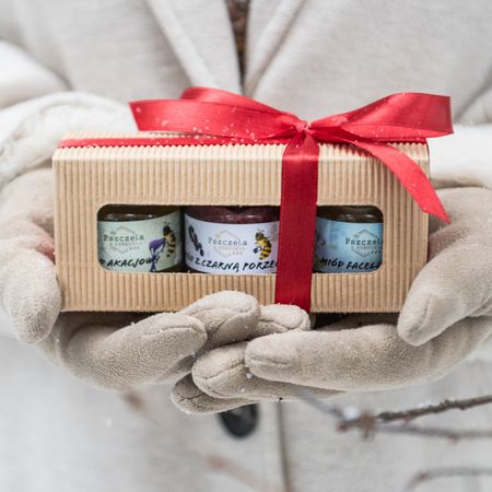 Zestaw 3 mini-miodków