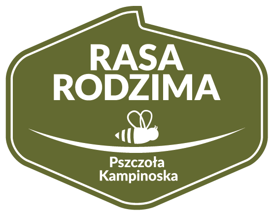 Logo Rasa Rodzima Pszczoła Kampinoska - Pszczela Symfonia